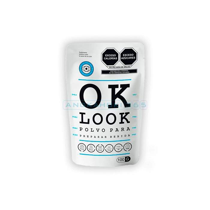 Ok Look powder producto para la salud ocular